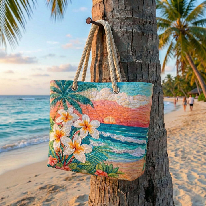 Handmade Beach Bag - Tropical Spirit