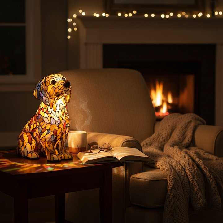 Radiant Buddy Spirit Golden Dog