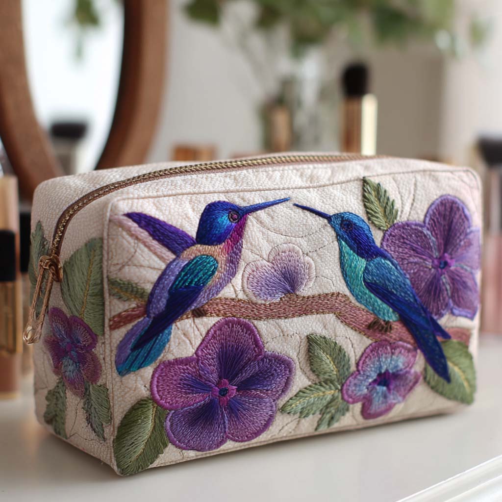 Quilted Makeup Bag - Air Dancer