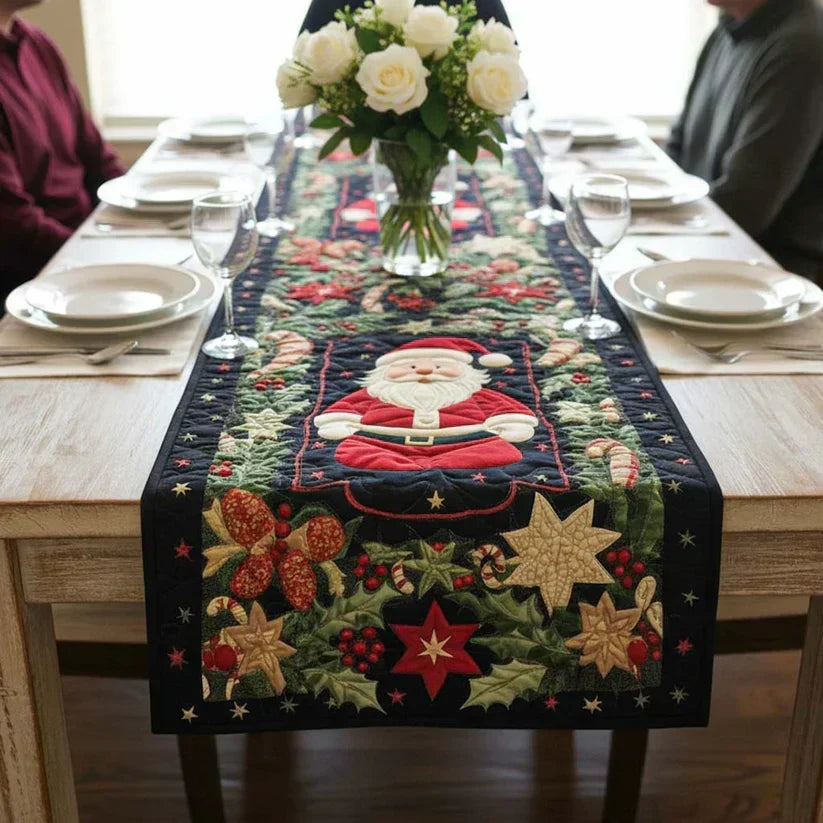 Quilted Table Runner - Arctic Glow
