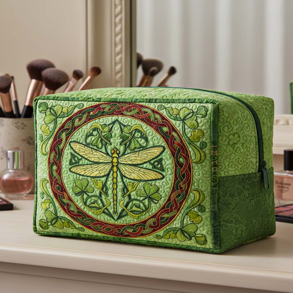 Quilted Makeup Bag - Divine Flight