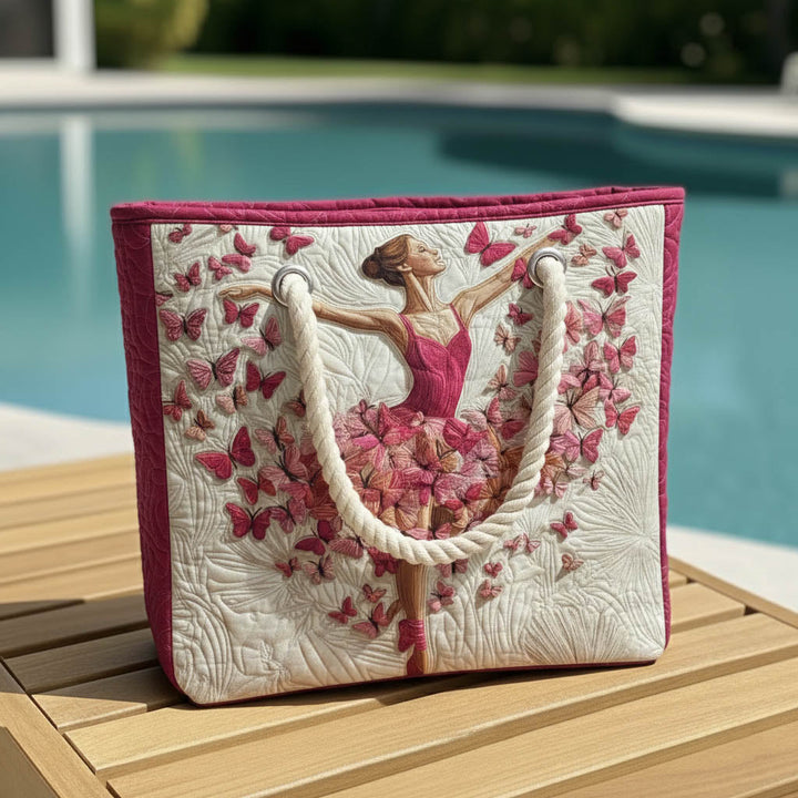 Handmade Beach Bag - Ballerina