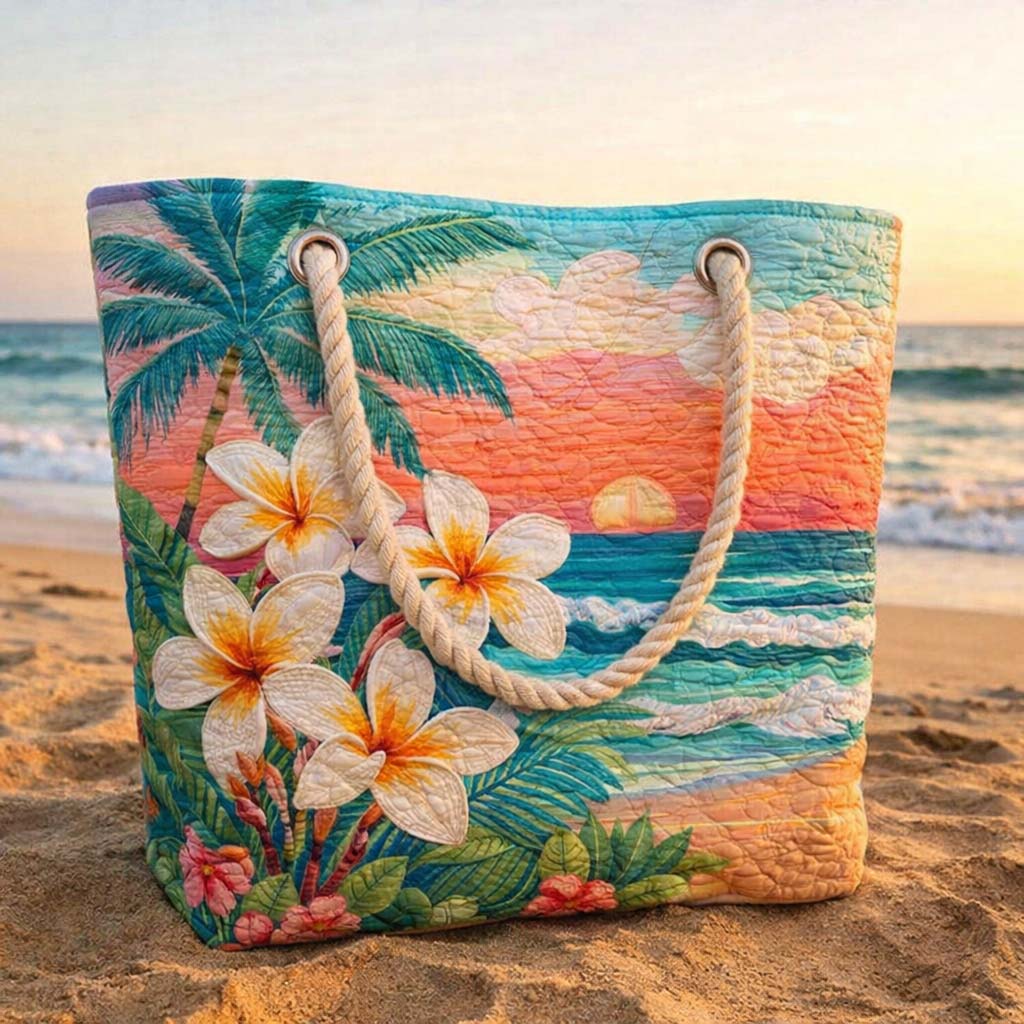 Handmade Beach Bag - Tropical Spirit