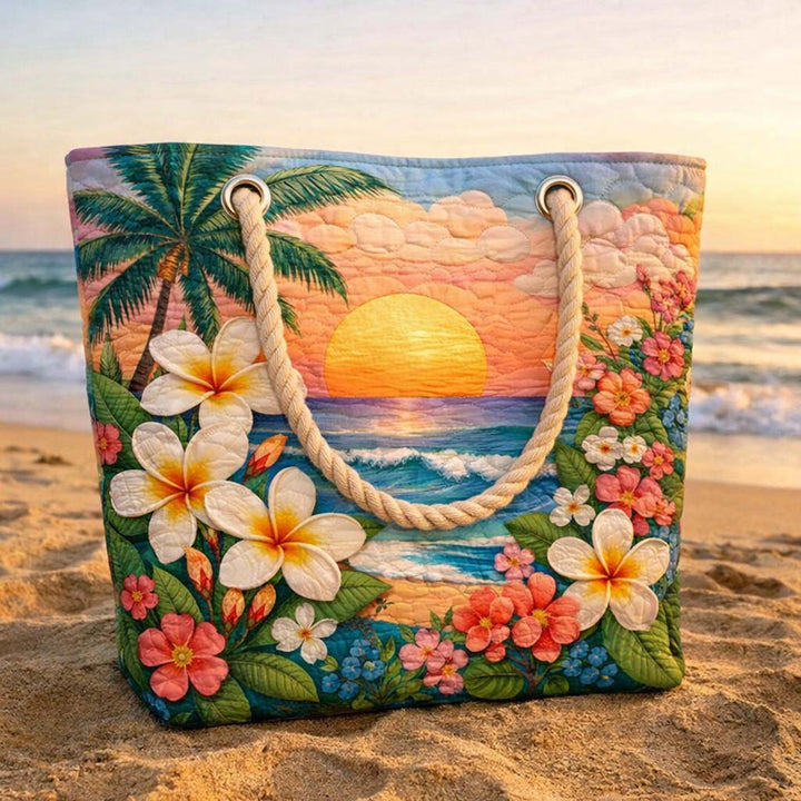 Handmade Beach Bag - Tropical Breeze