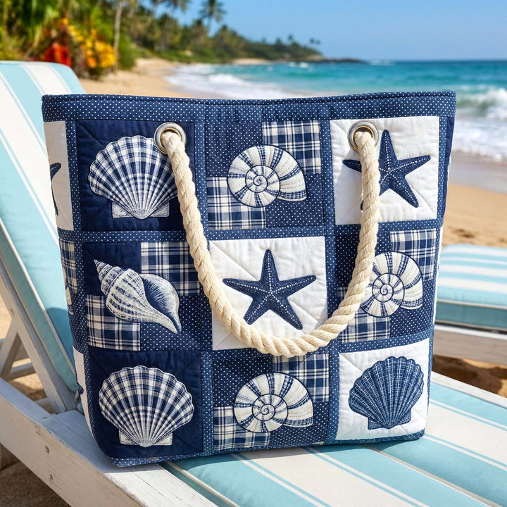 Handmade Beach Bag - Ocean Serenity