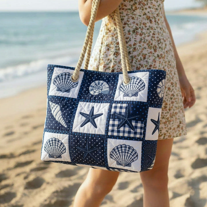 Handmade Beach Bag - Ocean Serenity