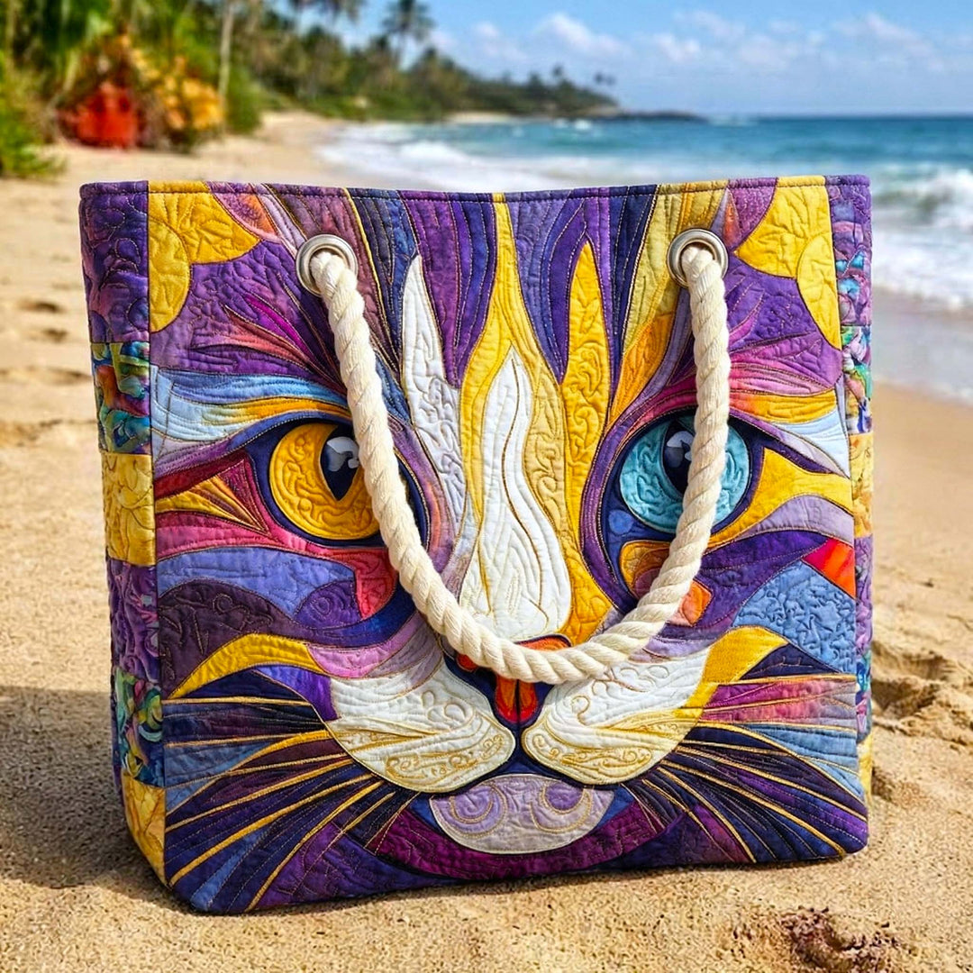 Handmade Beach Bag - Catitude