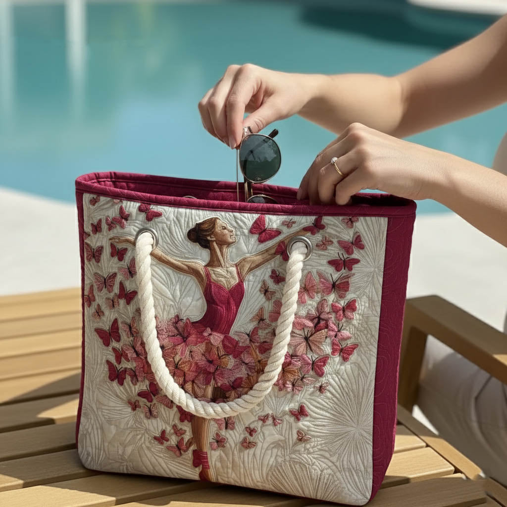 Handmade Beach Bag - Ballerina