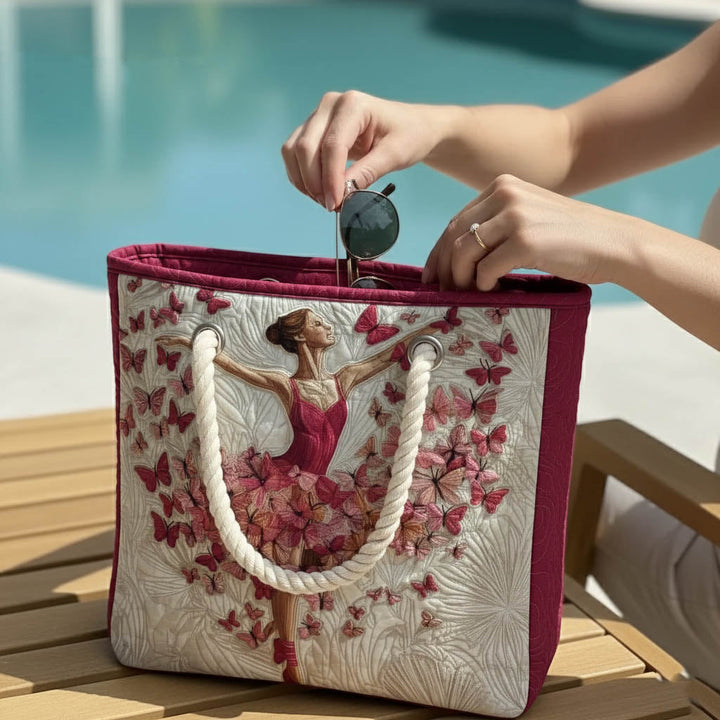 Handmade Beach Bag - Ballerina