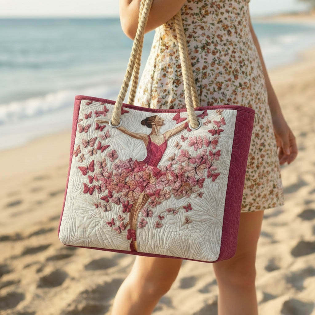 Handmade Beach Bag - Ballerina