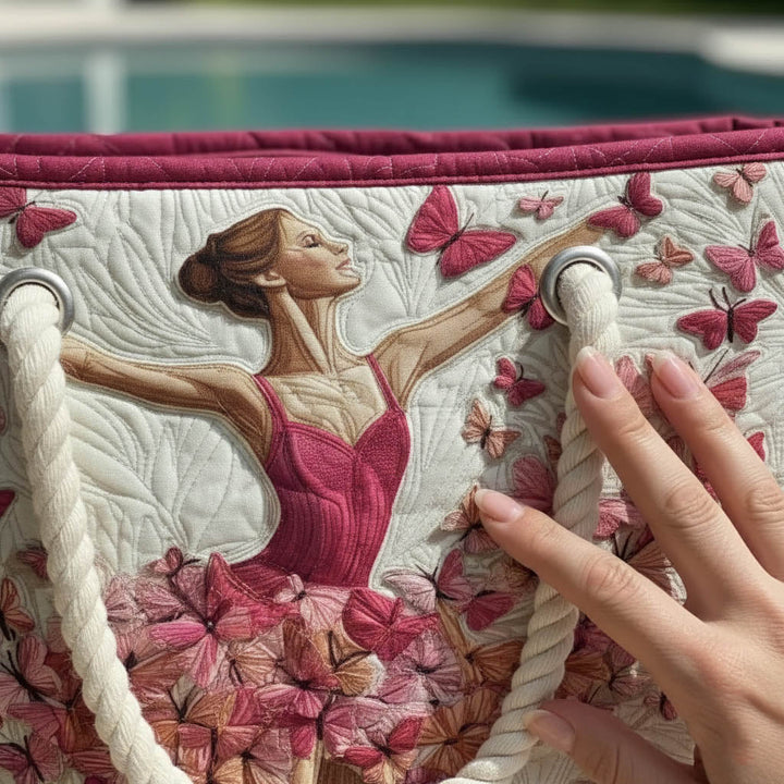 Handmade Beach Bag - Ballerina