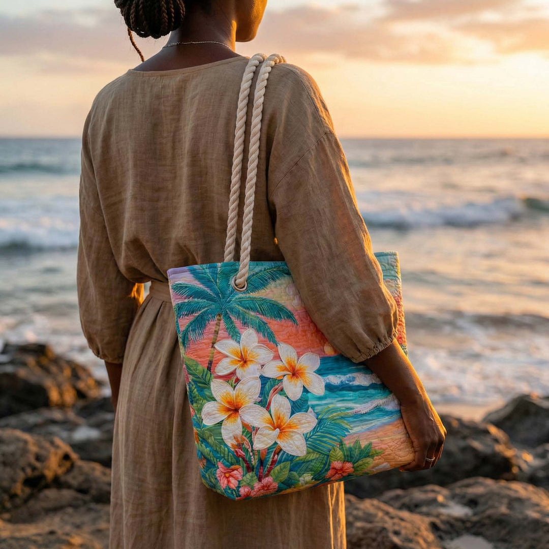 Handmade Beach Bag - Tropical Spirit