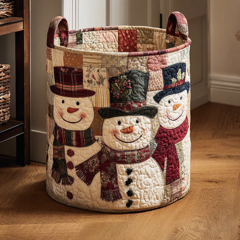 Quilted Laundry Basket - Joyful Spirit