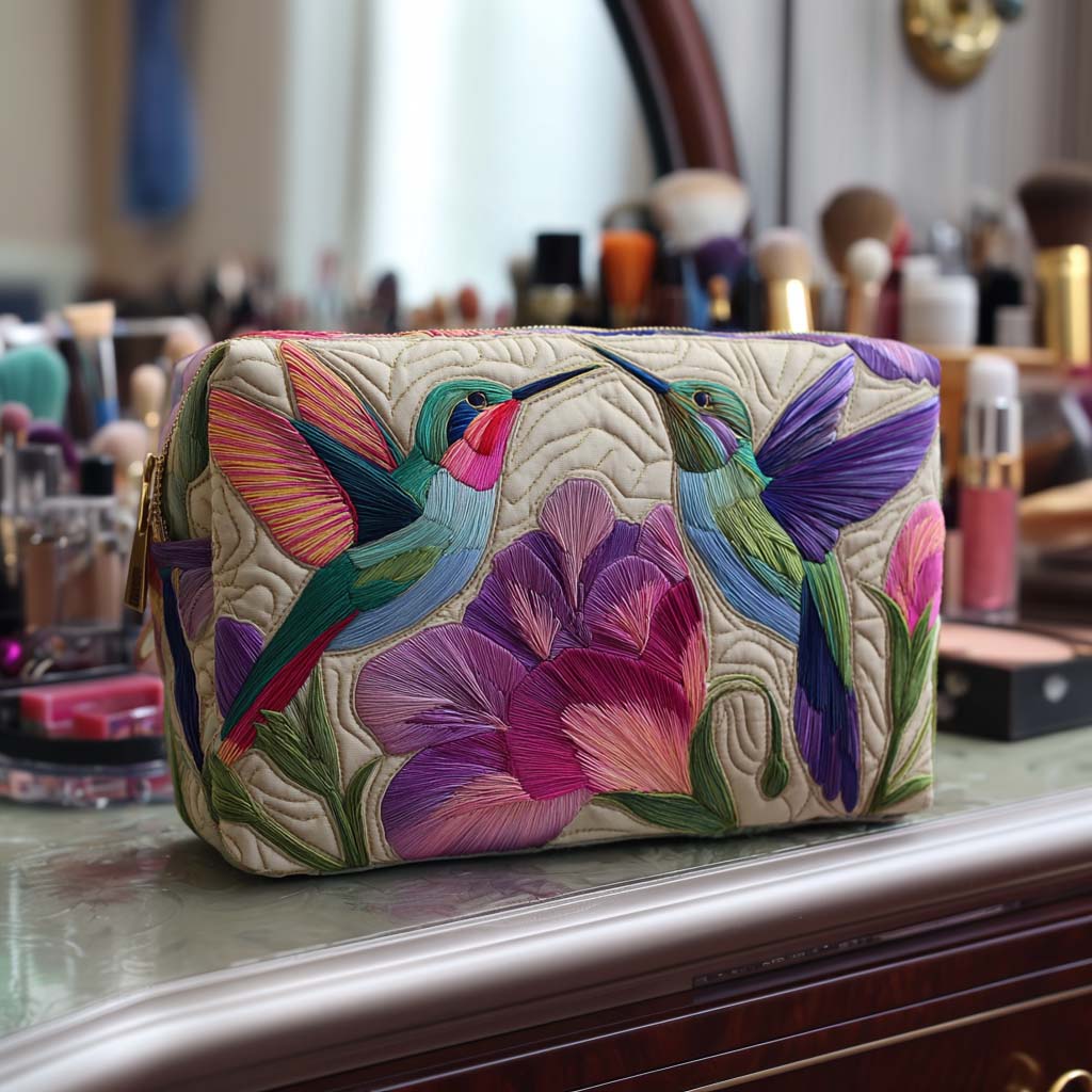 Quilted Makeup Bag - Little Dynamo