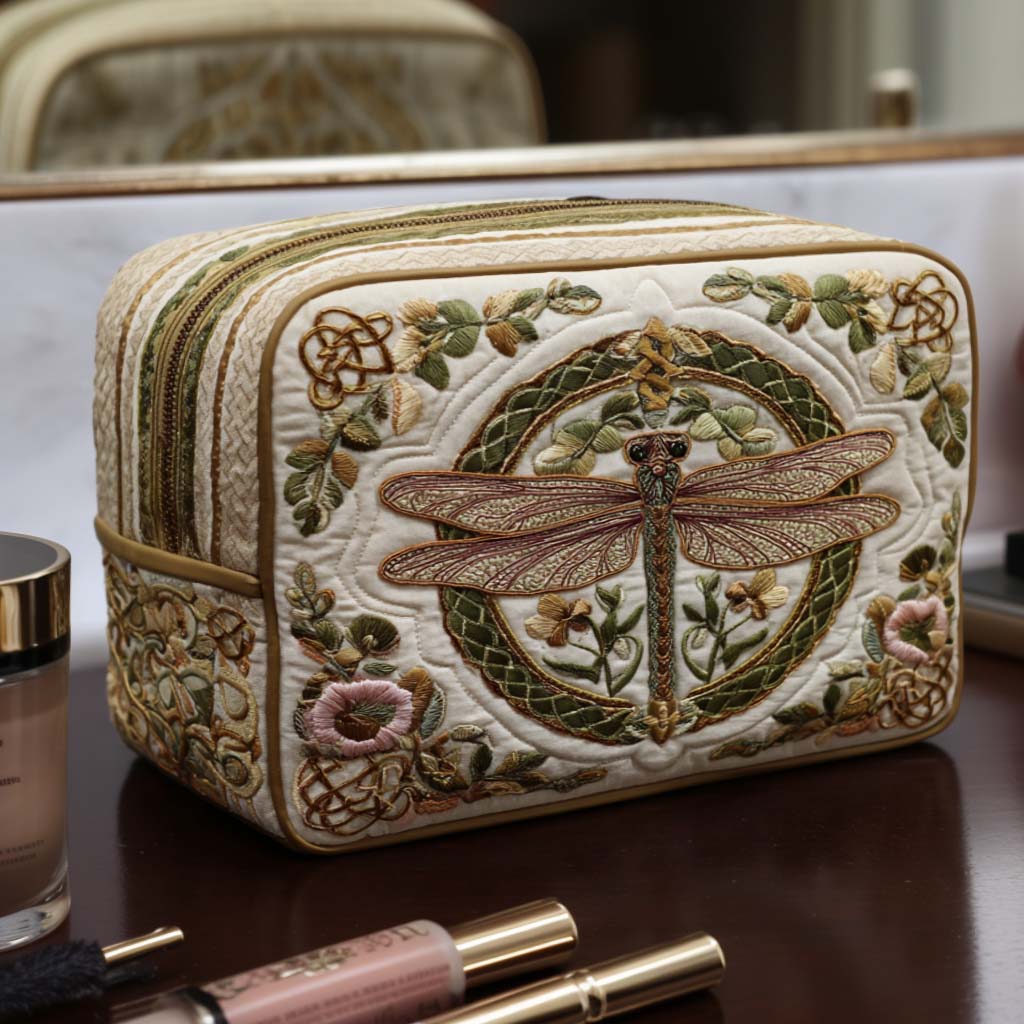 Quilted Makeup Bag - Mystic Dancer