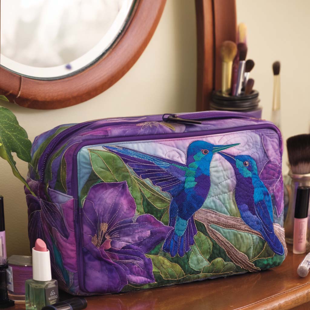 Stitched Makeup Bag - Pocket of Joy