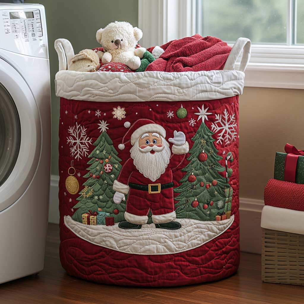 Quilted Laundry Basket - Cheer