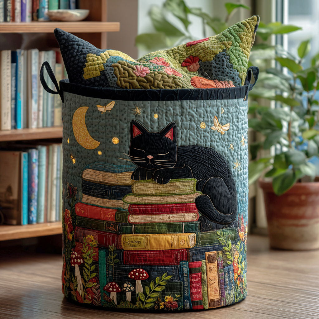 Quilted Laundry Basket - Starlit Bookland
