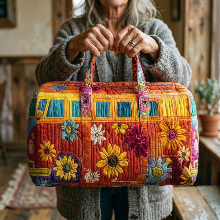Quilted Travel Bag - Hippie Van